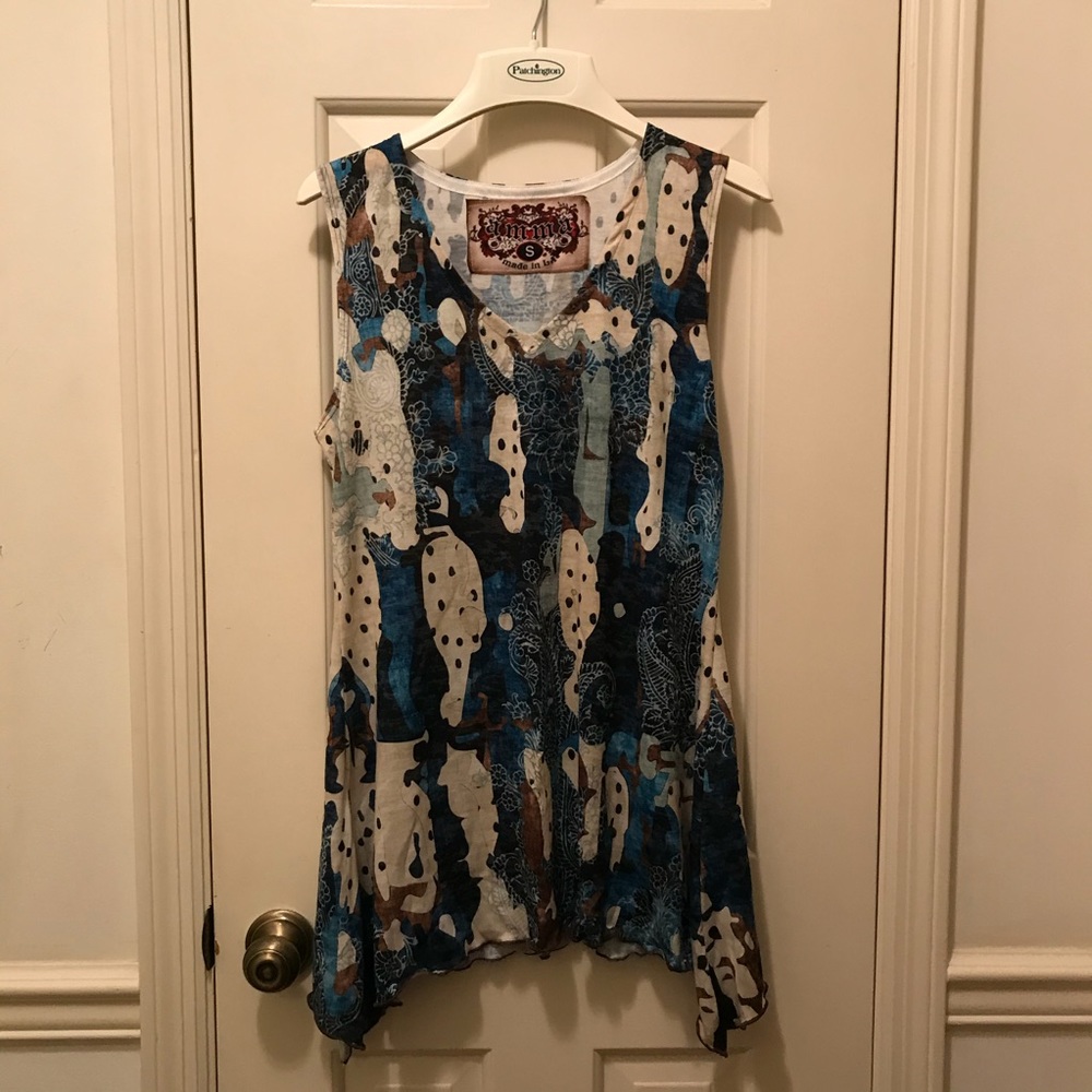 Amma Sleeveless Tunic Top